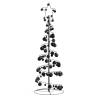  Christmas Tree Light Cone with Baubles 100 LEDs Warm White 150 cm Colour black Size 150 cm Quantity in Package 1 Model with baubles 