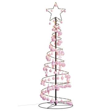 Christmas Tree Light Cone with 100 LEDs - 150 cm Warm White