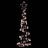 Christmas Tree Light Cone with Baubles - 180 cm, 120 LEDs