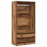 Wardrobe Old Wood 100x50x200 cm - Stylish Storage Solution