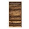 Wardrobe Old Wood 100x50x200 cm - Stylish Storage Solution