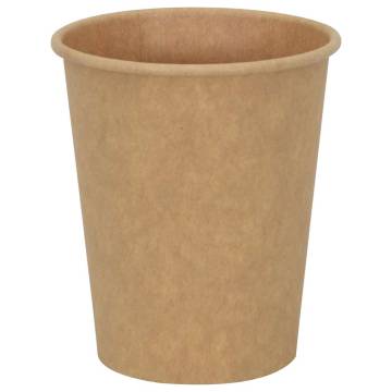 Paper Coffee Cups with Lids - 1000 pcs - 8oz | Hipo Market