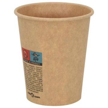 Paper Coffee Cups with Lids - 1000 pcs - 8oz | Hipo Market