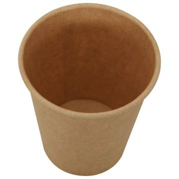 Paper Coffee Cups with Lids - 1000 pcs - 8oz | Hipo Market