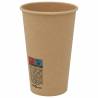 1000 Pack Paper Coffee Cups with Lids – 16oz, Leakproof & Durable