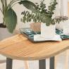  Table Top 80x40x2 cm Solid Wood Oak Oval Colour natural Size 80 x 40 x 2 cm Quantity in Package 1 