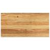 Light Brown Solid Wood Oak Window Sills - 2 pcs | Hipo Market