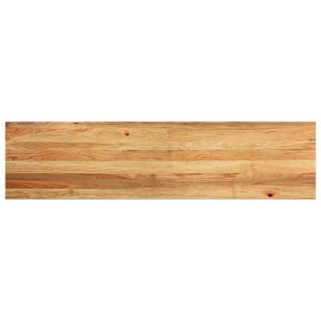 Light Brown Solid Oak Window Sills - 2 pcs 160x40x2 cm