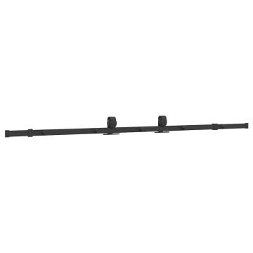 Sliding Door Hardware Kit 213 cm Steel Black - Hipo Market