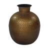 HSM Collection Vase Padua Small 30x35 cm Gold and Grey Size 30 x 35 cm 