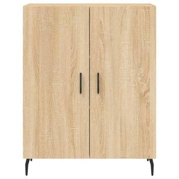 Stylish Highboard Sonoma Oak - 69.5x34x180 cm | Hipo Market