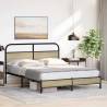 Robust Bed Frame 160x200 cm - Sonoma Oak - No Mattress