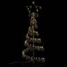 Christmas Tree Light Cone with 80 LEDs - Warm White 120 cm