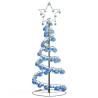 Christmas Tree Light Cone with Baubles - 80 LEDs Warm White