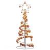 Christmas Tree Light Cone with Baubles - 80 LEDs Warm White