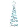  Christmas Tree Light Cone with Baubles 100 LEDs Warm White 150 cm Colour turquoise Size 150 cm Quantity in Package 1 Model with baubles 