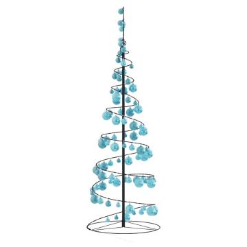 Stunning Christmas Tree Light Cone with 100 Warm White LEDs