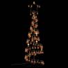 Christmas Tree Light Cone with Baubles - 100 LEDs Warm White