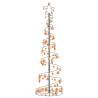  Christmas Tree Light Cone with Baubles 120 LEDs Warm White 180 cm Colour copper Size 180 cm Quantity in Package 1 Model with baubles 