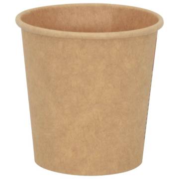 Paper Coffee Cups with Lids - 1000 pcs, 4oz | HipoMarket