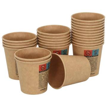 Paper Coffee Cups with Lids - 1000 pcs, 4oz | HipoMarket