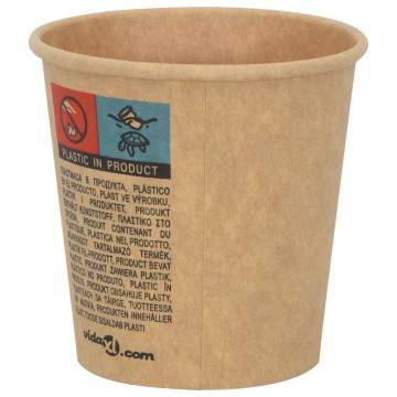 Paper Coffee Cups with Lids - 1000 pcs, 4oz | HipoMarket