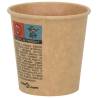 Paper Coffee Cups with Lids - 1000 pcs, 4oz | HipoMarket