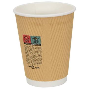 Paper Coffee Cups with Lids - 1000 pcs, 12oz | HipoMarket UK