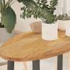  Table Top Light Brown 80x40x2 cm Solid Wood Oak Oval Colour light brown Size 80 x 40 x 2 cm Quantity in Package 1 