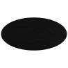 Table Top Dark Brown 80x40 cm Solid Wood Oak Oval | HipoMarket