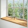 Light Brown Solid Oak Window Sills - 2 pcs | HipoMarket