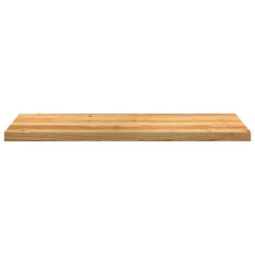 Light Brown Solid Oak Window Sills - 2 pcs 110x40x2 cm