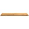 Light Brown Solid Oak Window Sills - 2 pcs 110x40x2 cm