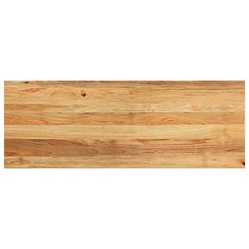 Light Brown Solid Oak Window Sills - 2 pcs 110x40x2 cm