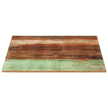 Square Table Top 80x80 cm - Solid Reclaimed Wood | Hipomarket