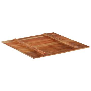 Square Table Top 80x80 cm - Solid Reclaimed Wood | Hipomarket