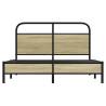 Double Bed Frame without Mattress - Sonoma Oak Design