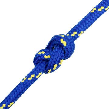 Boat Rope Blue 18mm 25m - Durable Polypropylene for Boating