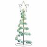 Christmas Tree Light Cone with 80 LEDs & Baubles - 120 cm