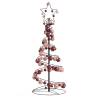  Christmas Tree Light Cone with Baubles 80 LEDs Warm White 120 cm Colour champagne Size 120 cm Quantity in Package 1 Model with baubles 