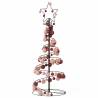 Christmas Tree Light Cone with Baubles - 80 LEDs Warm White