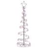  Christmas Tree Light Cone with Baubles 120 LEDs Warm White 180 cm Colour light pink Size 180 cm Quantity in Package 1 Model with baubles 