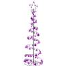  Christmas Tree Light Cone with Baubles 120 LEDs Warm White 180 cm Colour lila Size 180 cm Quantity in Package 1 Model with baubles 