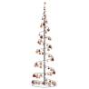 Christmas Tree Light Cone with Baubles 120 LEDs Warm White - 180 cm