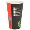 Paper Coffee Cups with Lids - 1000 pcs, 16oz | HipoMarket