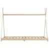 Kids Bed Frame - Solid Pine Wood 80x160 cm | HipoMarket