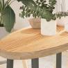  Table Top 80x40x4 cm Solid Wood Oak Oval Colour natural Size 80 x 40 x 4 cm Quantity in Package 1 