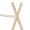 Kids Bed Frame - Solid Pine Wood 80x160 cm | HipoMarket