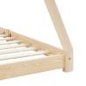 Kids Bed Frame - Solid Pine Wood 80x160 cm | HipoMarket