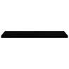 Dark Brown Solid Oak Window Sills - 2 pcs, 120x40x2 cm